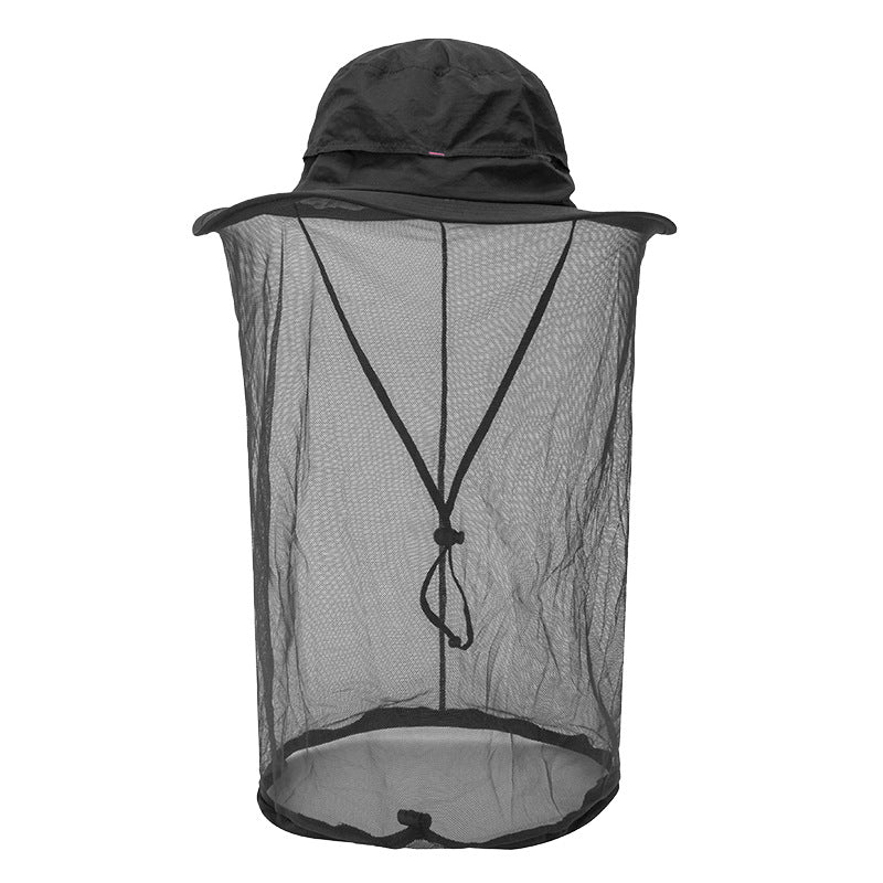 Simple Men And Women Anti-mosquito Fishing Hat Image