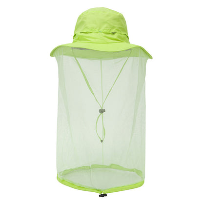 Simple Men And Women Anti-mosquito Fishing Hat