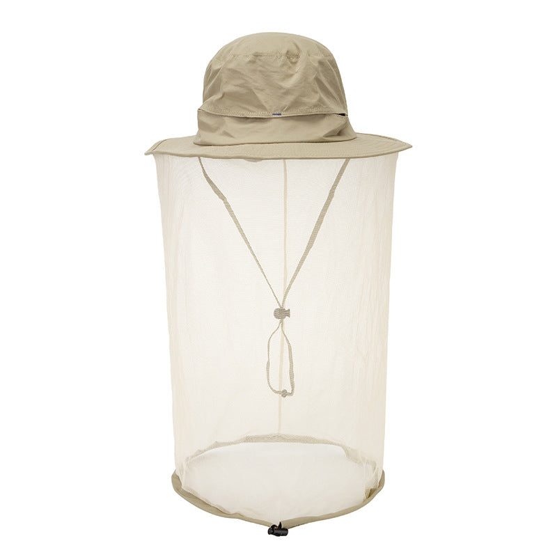 Simple Men And Women Anti-mosquito Fishing Hat Image