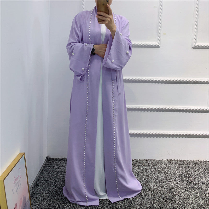 Eid Kaftan Moroccan Abaya Dubai Turkey Hijab Muslim Fashion Image