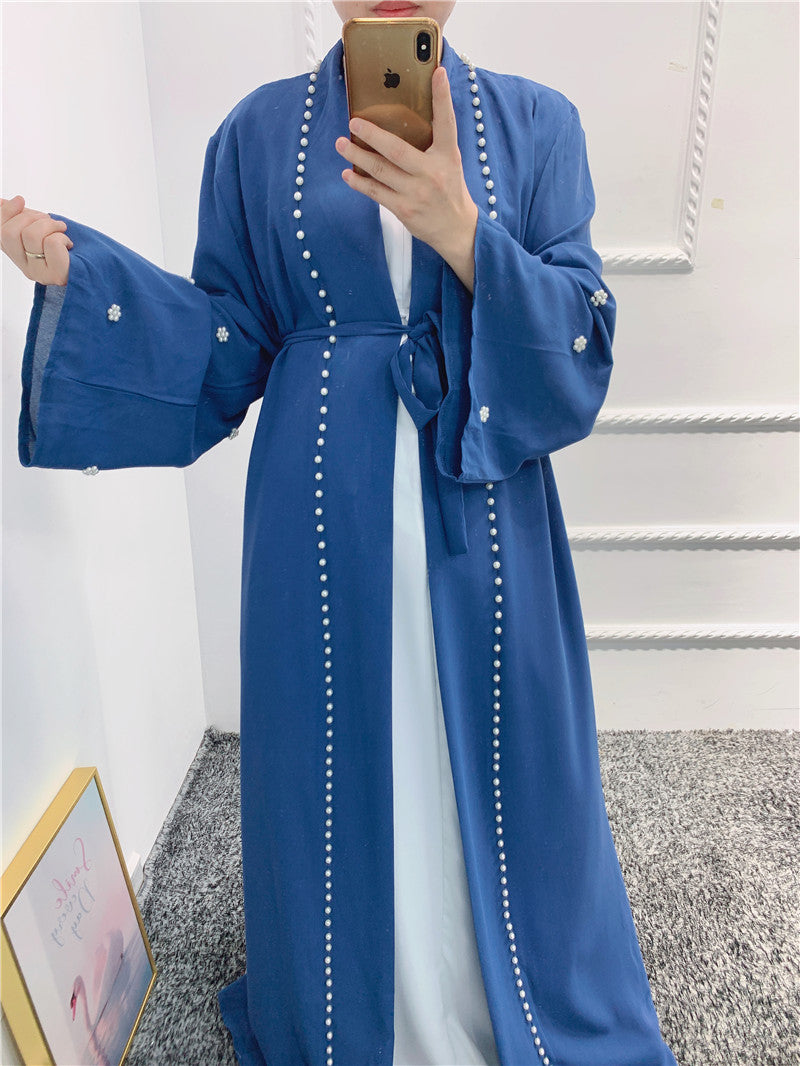 Eid Kaftan Moroccan Abaya Dubai Turkey Hijab Muslim Fashion Image