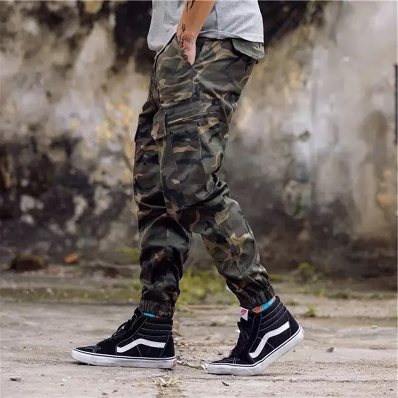 Men Casual Summer Streetwear Jeans Jogger Pan Image