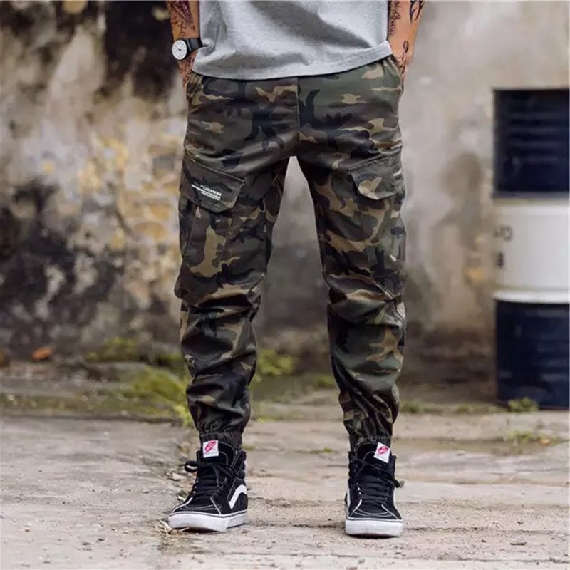 Men Casual Summer Streetwear Jeans Jogger Pan Image