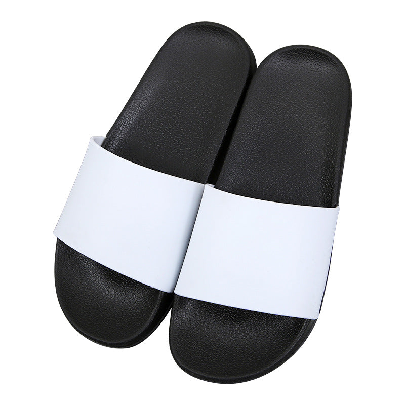 Shoes for Men Slippers Summer Home Slippers Men Black White Fashion Brand Men Shoes Non-slip Slides Men Luxury Designers Slides Image