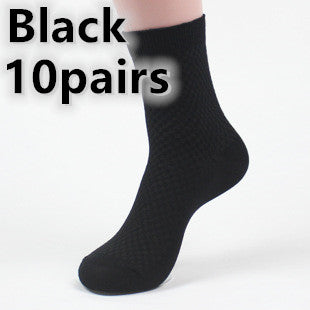 Socks men's new bamboo fiber men's socks Image