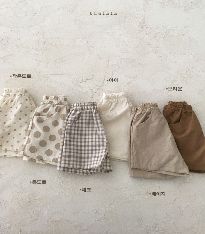 Summer Baby Clothing Summer Cotton And Linen Casual Shorts For Baby Thin Comfortable Image