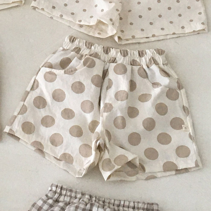 Summer Baby Clothing Summer Cotton And Linen Casual Shorts For Baby Thin Comfortable Image