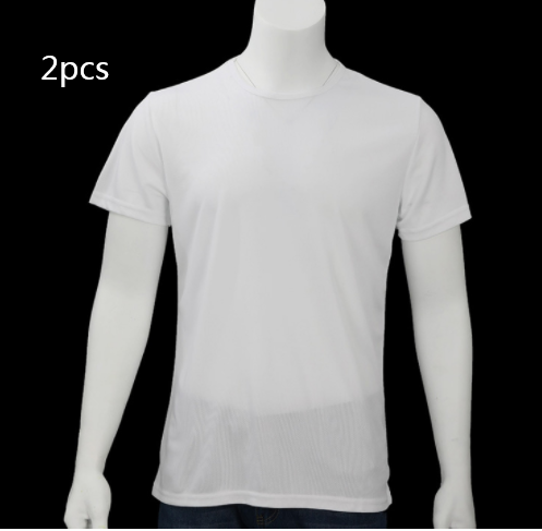 Quick-drying Waterproof Anti-fouling T-shirt Couple Half Sleeve Bottoming Shirt Image