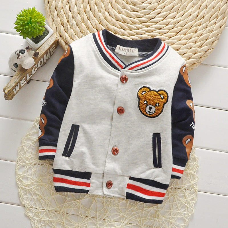 Infant Tops Boys Thin Jackets Image