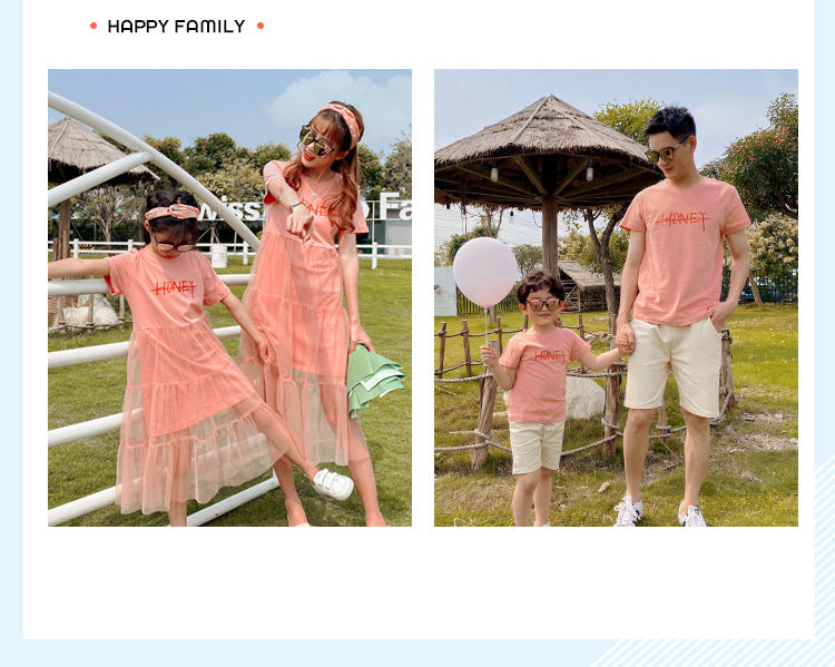 Summer Style Family Outfit Attire Image