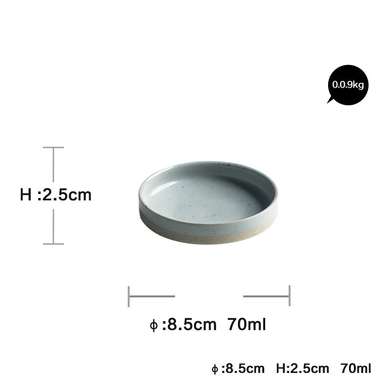 Household Dinner Plate, Flat Plate, Bowl And Plate Set Image