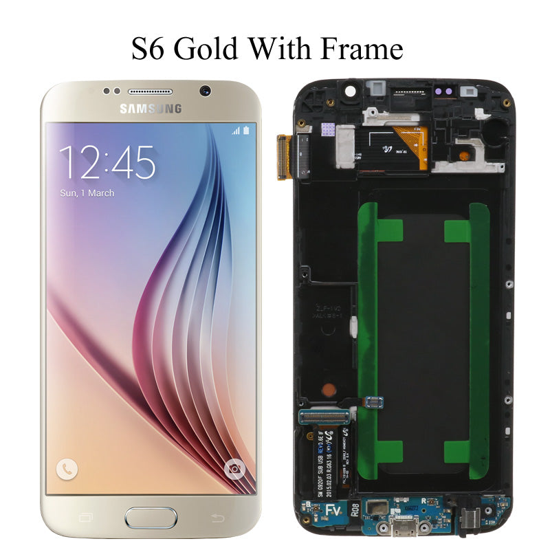 Mobile phone display inside and outside Image