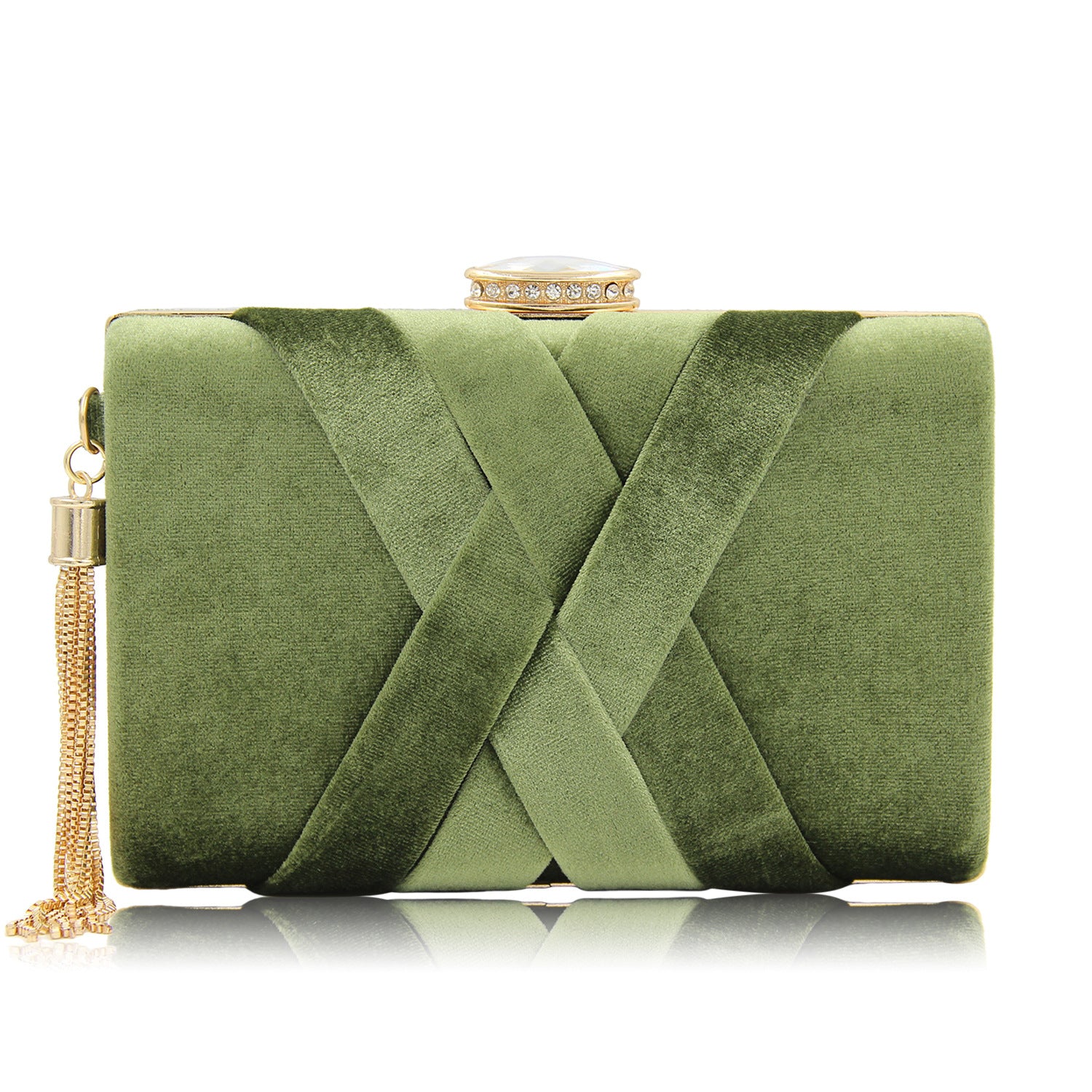 Milisente 2021 New Arrival Women Clutch Bags Top Quality Suede Clutches Purses Ladies Tassels Evening Bag Wedding Clutches Image