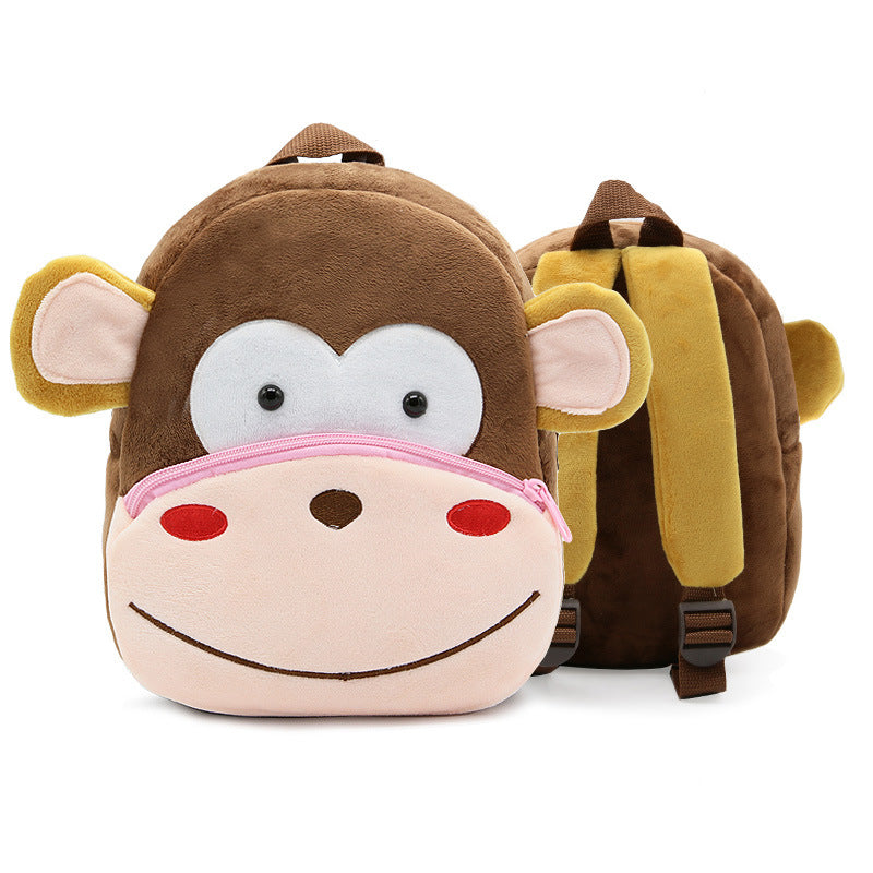 kindergarten small school bag animal backpack Image