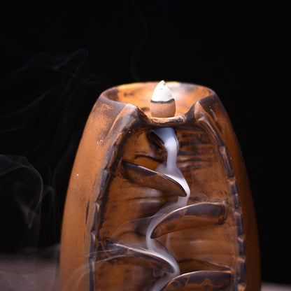 Multi-layers Ceramic Back flow Incense Burner