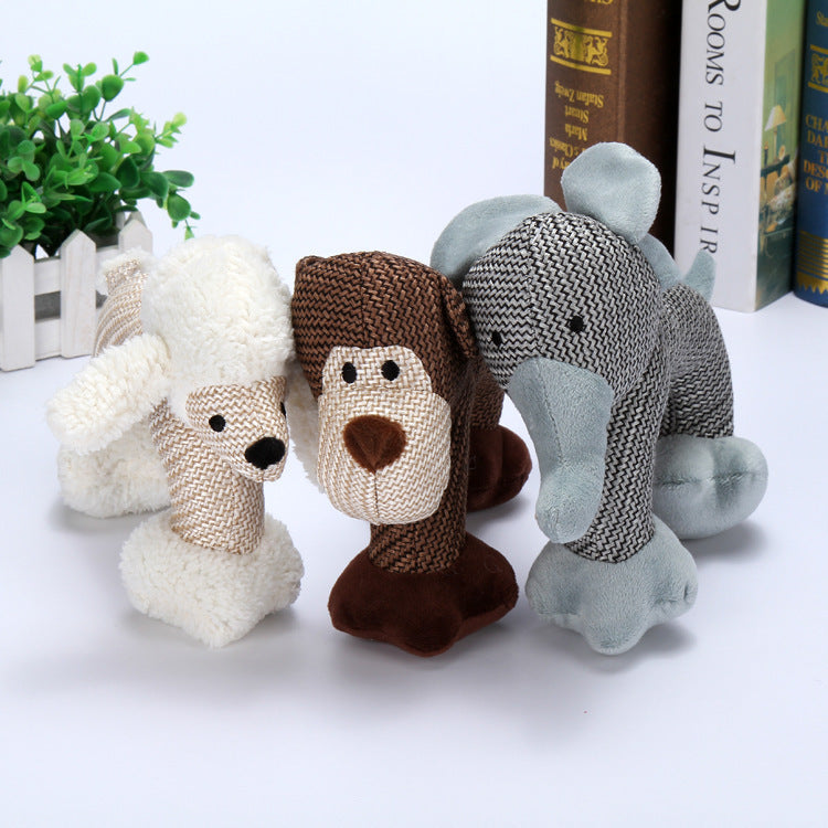 Talking pet toys plush dog toys Image