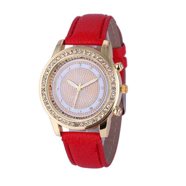 New Women Bracelet Wristwatch ladies Crystal Geneva Watches Fashion Stainless Steel Quartz Wristwatches Image