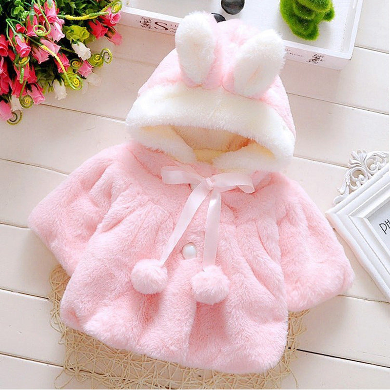 Samantha Rabbit Hood Coat Image