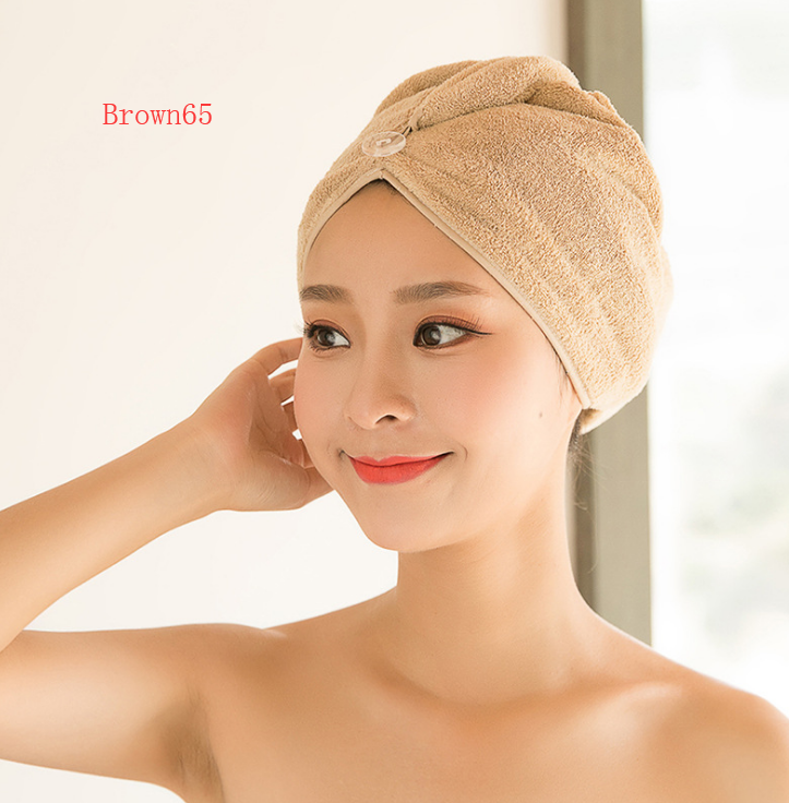 Women's Hair Dryer Cap, Absorbent Dry Hair Towel Image