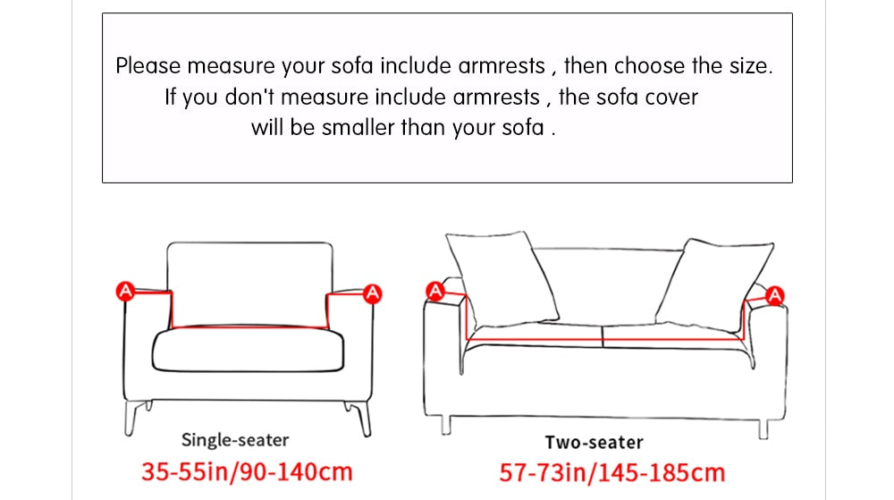 Single double triple four seater sofa cover Image