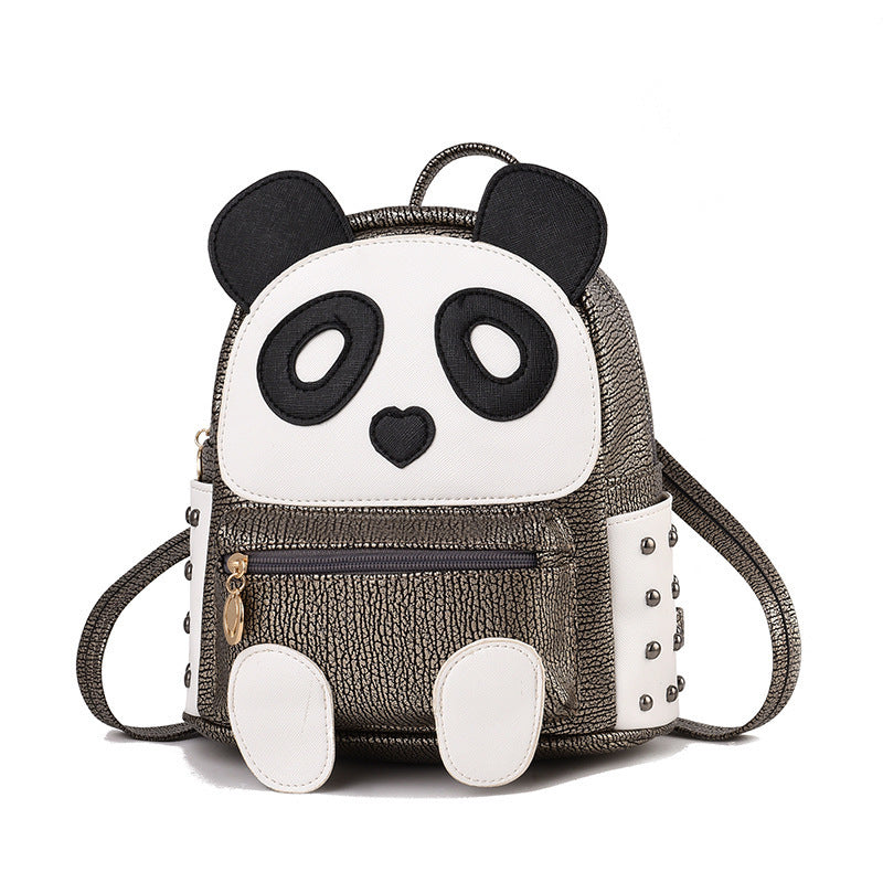 Cartoon panda backpack Image