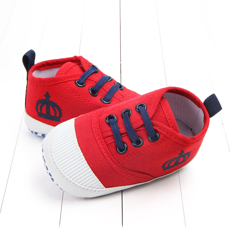 Canvas baby baby shoes children shoes toddler shoes Image