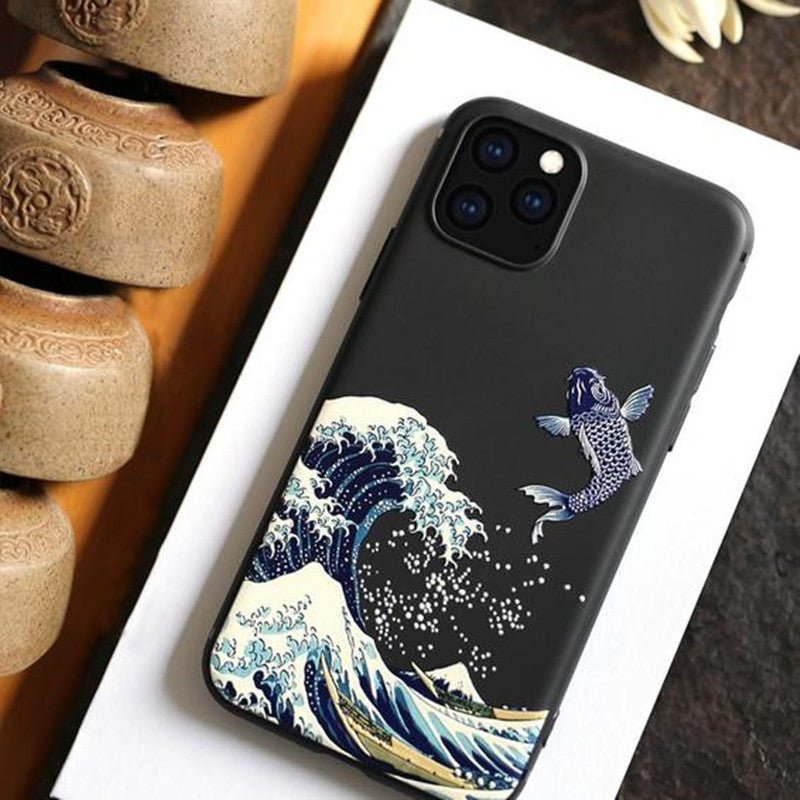 Relief soft shell mobile phone case Image