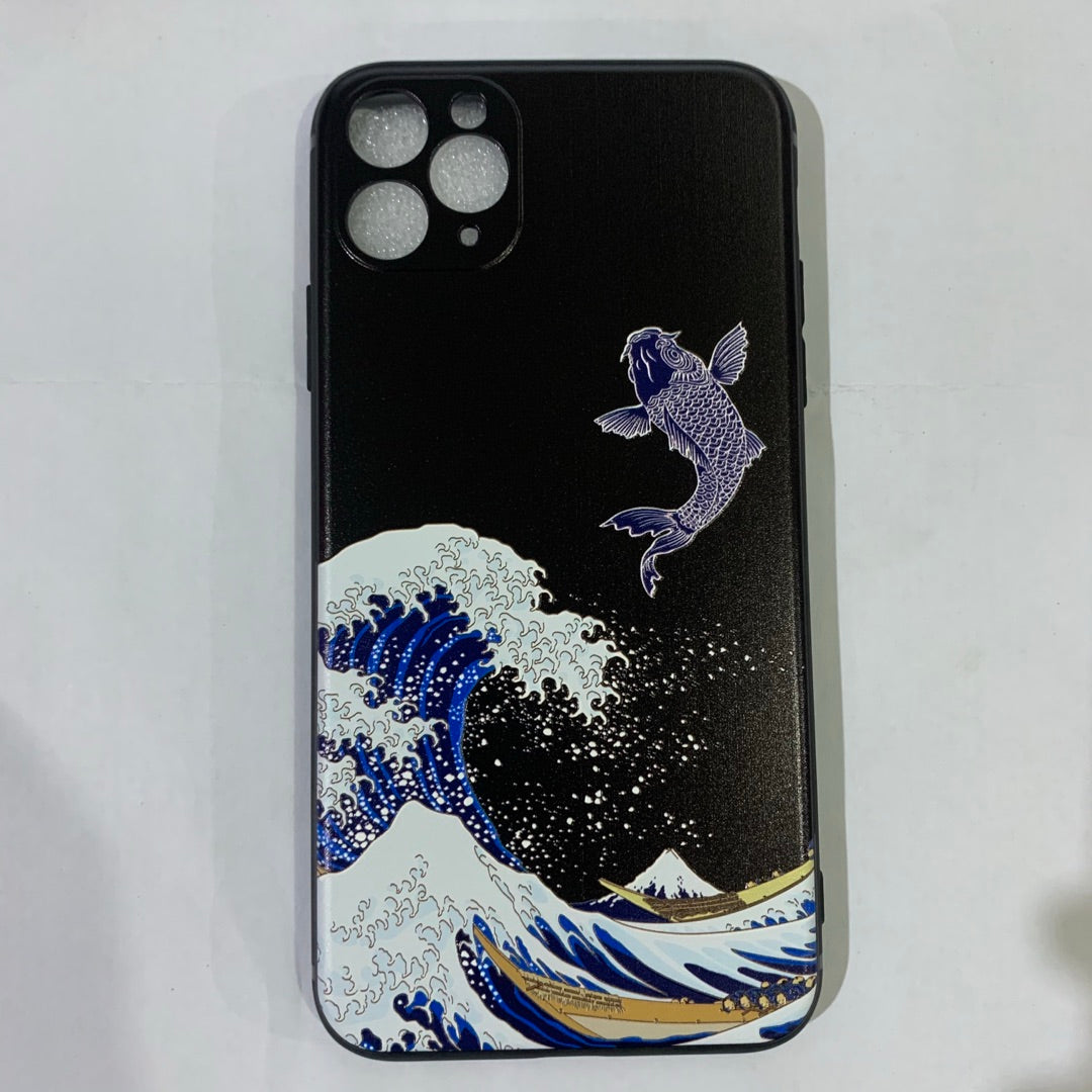 Relief soft shell mobile phone case Image