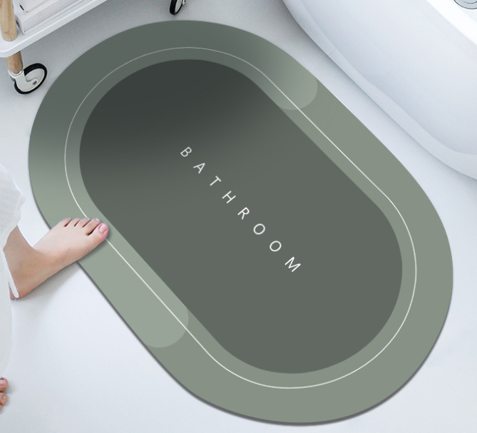 Bathroom Absorbent And Quick-drying Floor Mat Image