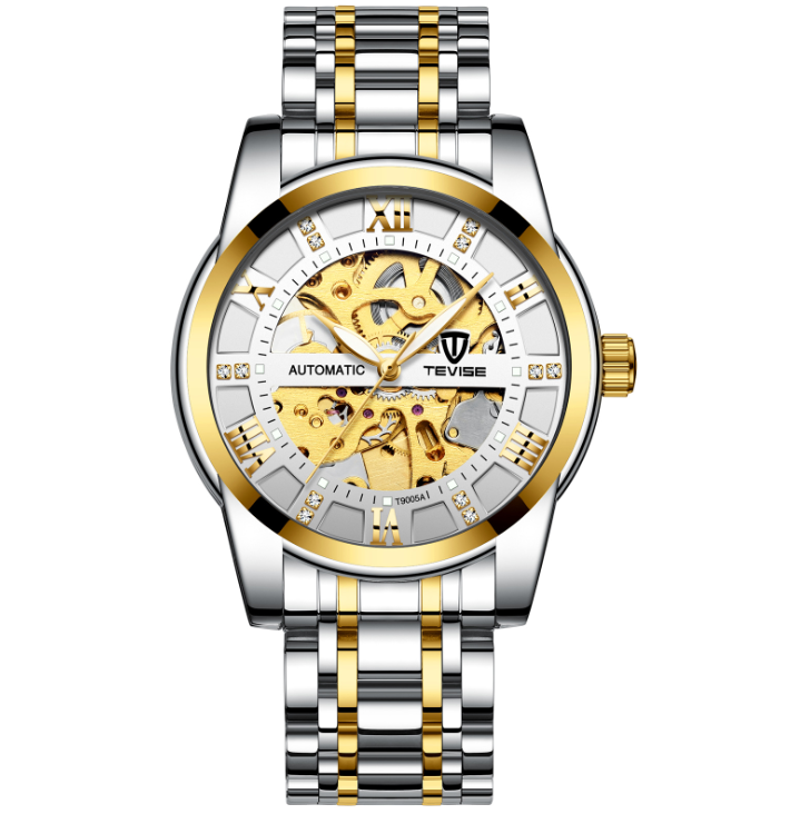 Men''s Fashion Watch Fashion Automatic Mechanical Watch Hollow Watch Watch Waterproof Men''s Watch Image