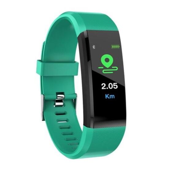 Smart Bracelet With Bluetooth Wristband Heart Rate Monitor Watch Activity Fitness Tracker Image