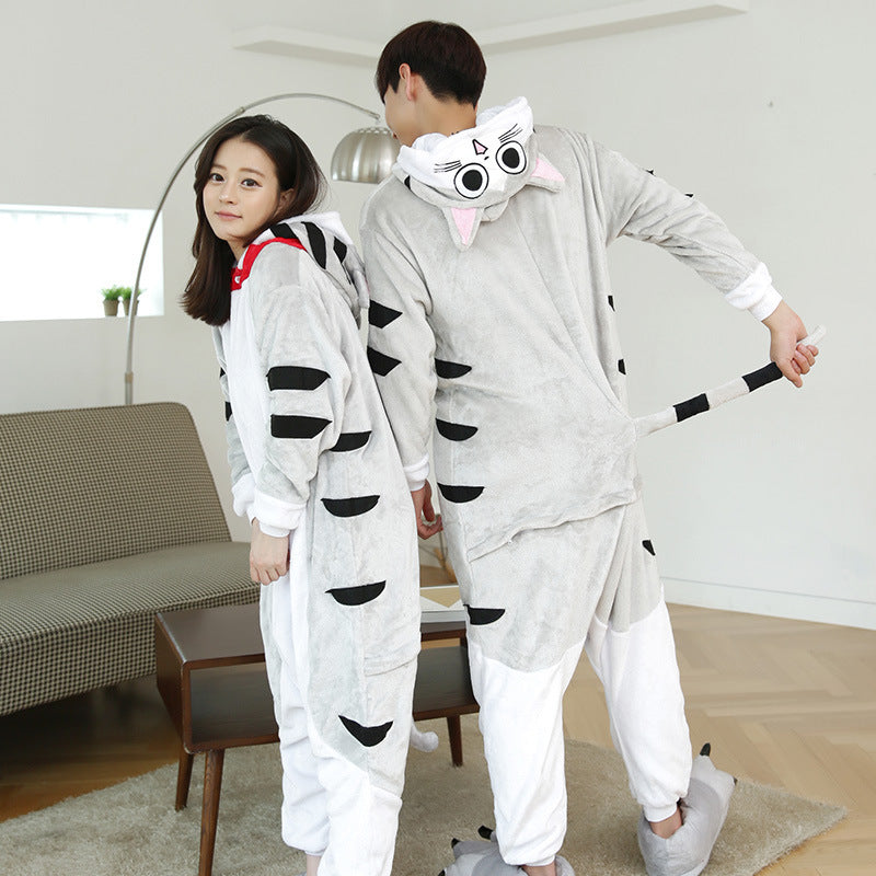 Animal Pajamas Party Wear Daily Carton Outfit Image