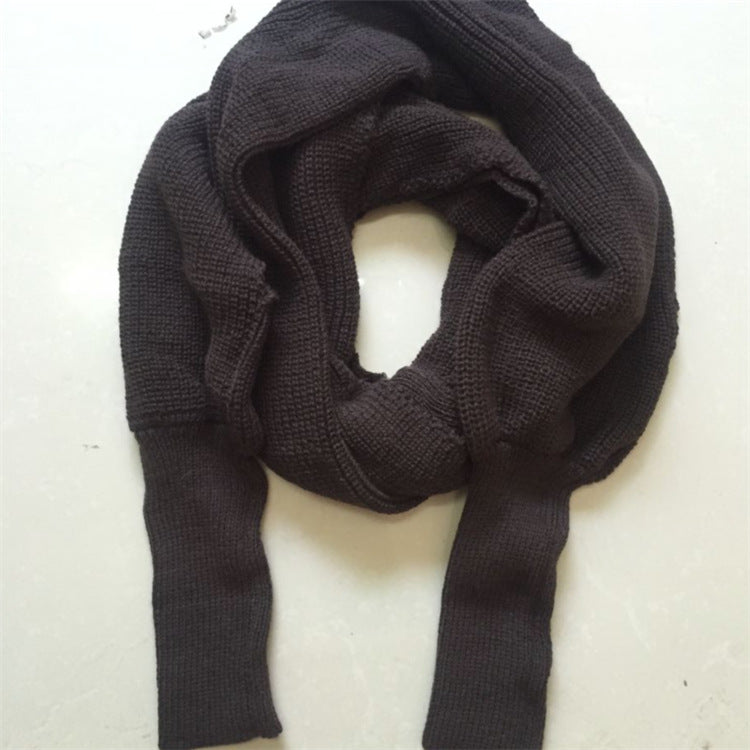 Sweater Scarf Cashmere Ladies Girl Woman Clothing Casual Wear Image