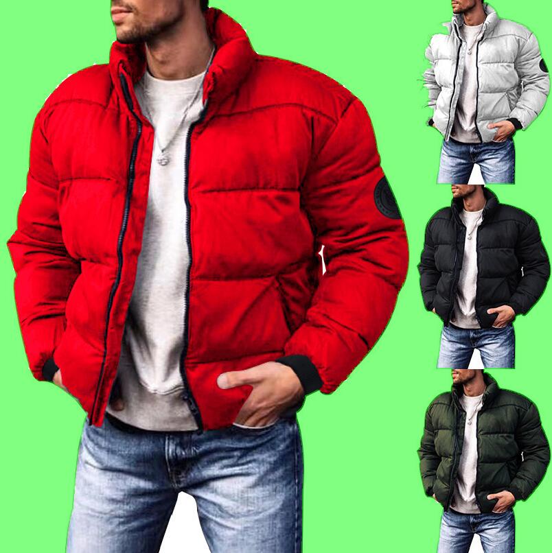 Coat Stand-up Collar Downcotton-padded Jacket Thickened Men's Cotton Jacket Image