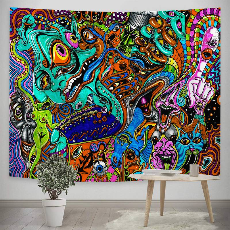 Printed tapestry tapestry Image