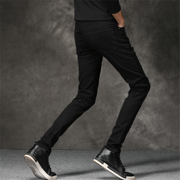 Slim-fit stretch men's pants Image