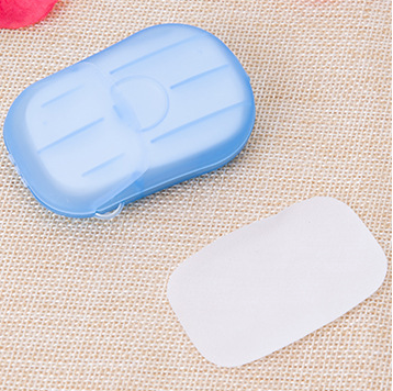 New Convenient Boxed Disposable Mini Soap Tablets For Travel Use Image