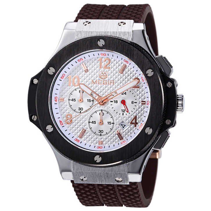 Watches Men Luxury Quartz Wrist Watch Male Sports Military Chronograph Watches Image