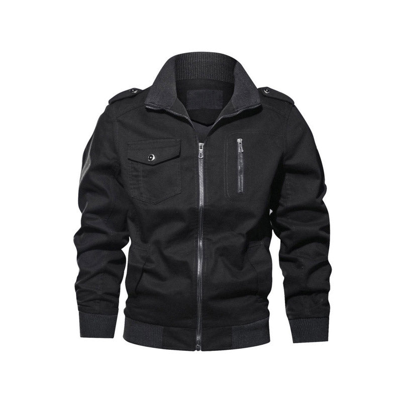 Motorcycle Jacket Mens Coat Winter Jackets For Men Image