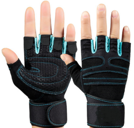 Half finger gym gloves Image