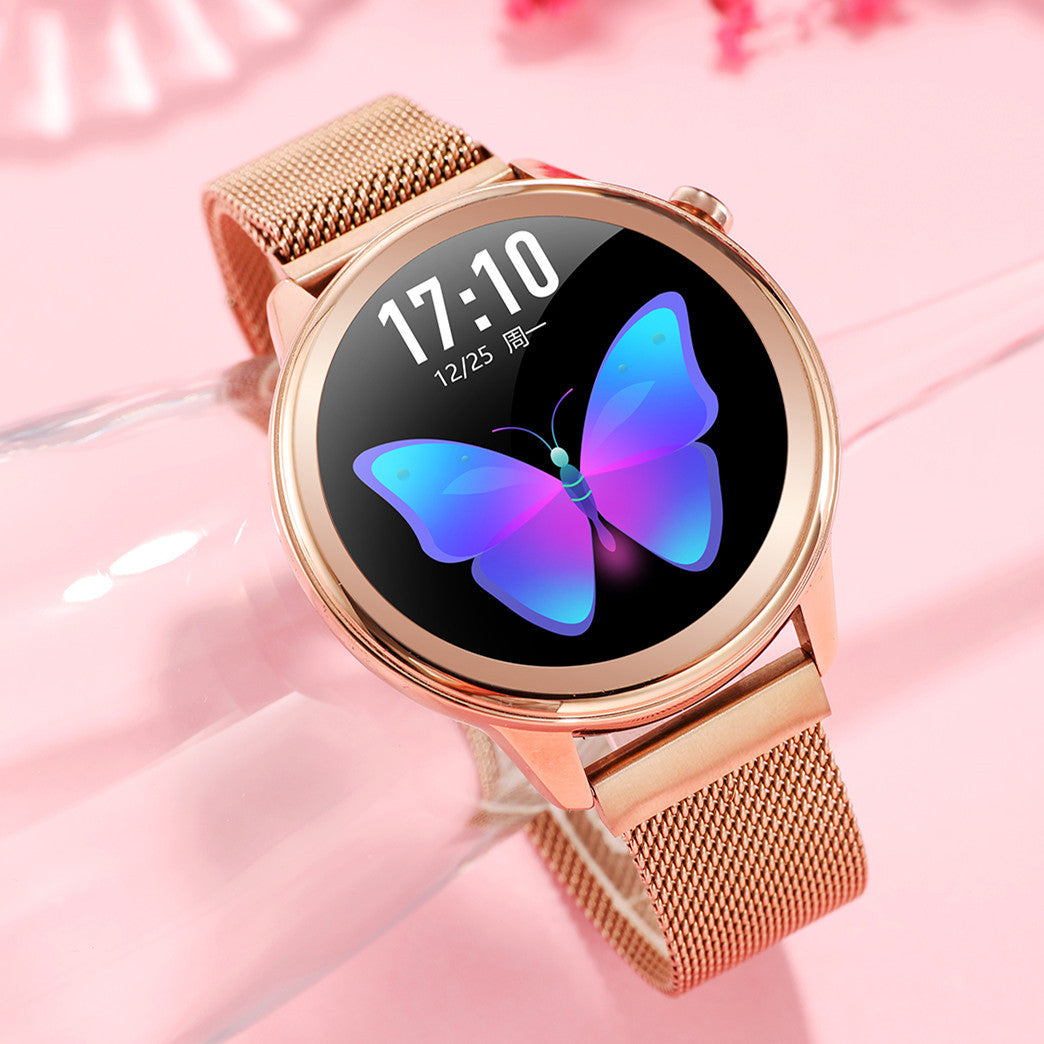 Fashion Smart Watch Ladies Heart Rate Blood Pressure Multifunctional Sport Watch Men Women Waterproof Image