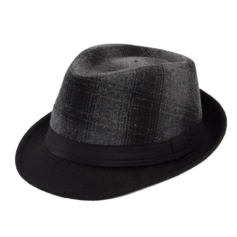 Hat men spring and autumn top hat men hat Image