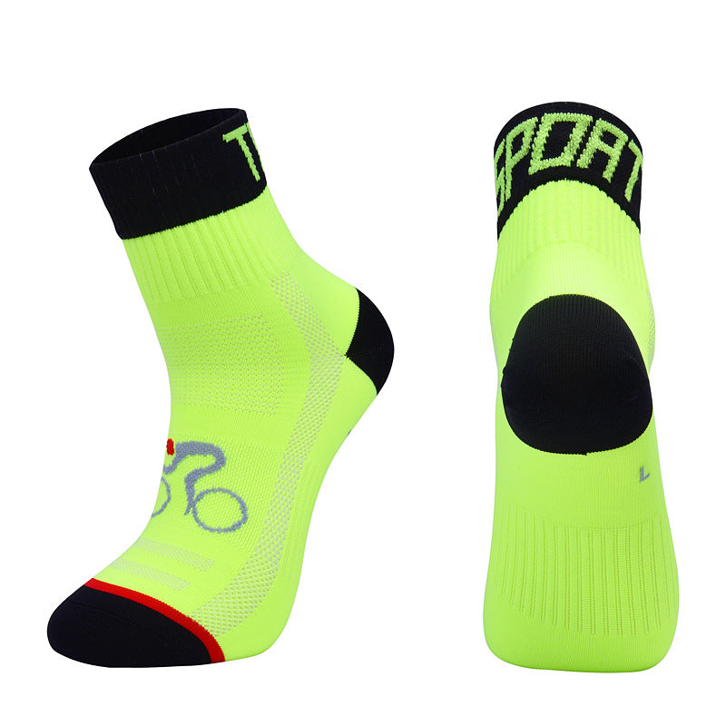 Professional outdoor cycling socks Running socks Image