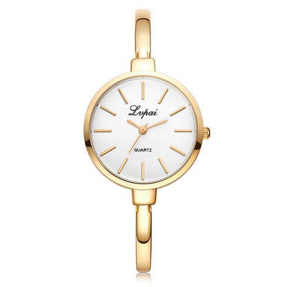 Lvpai Rose Gold Women Bracelet Watches Fashion Luxury Quartz-Watches Brand Ladies Casual Dress Sport Watch Clock