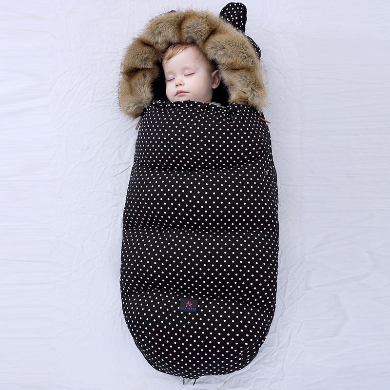 Baby warm sleeping bag Image