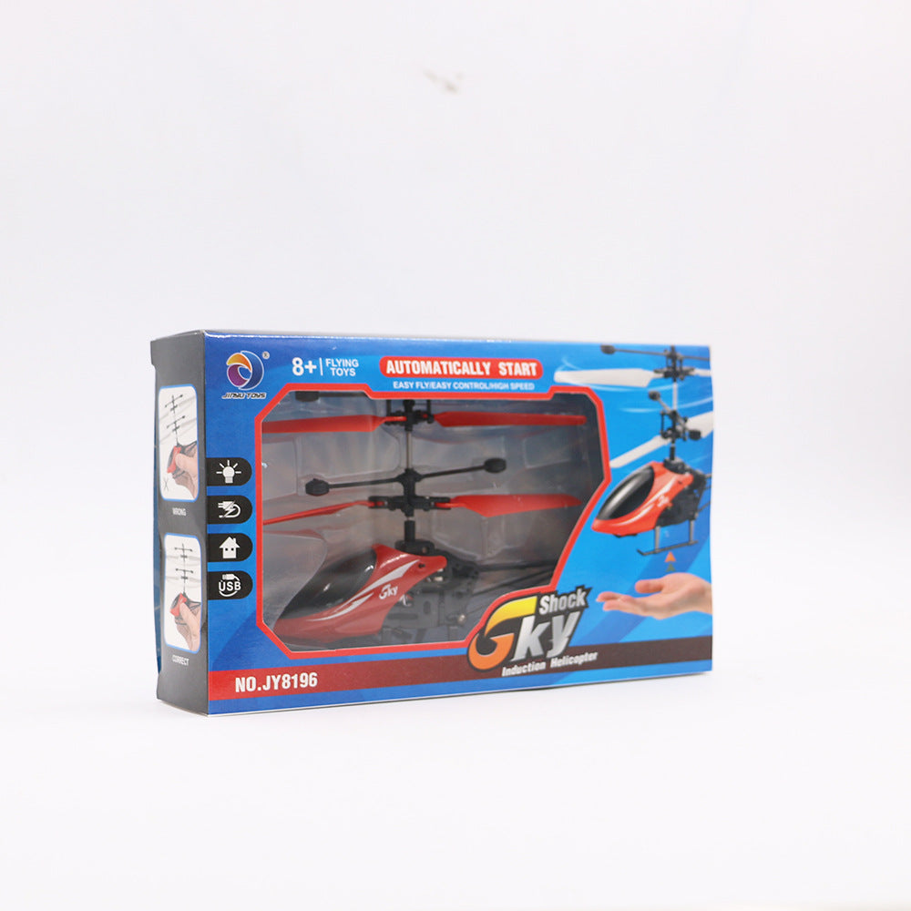 RC Suspension Induction Helicopter Kids Toy Image