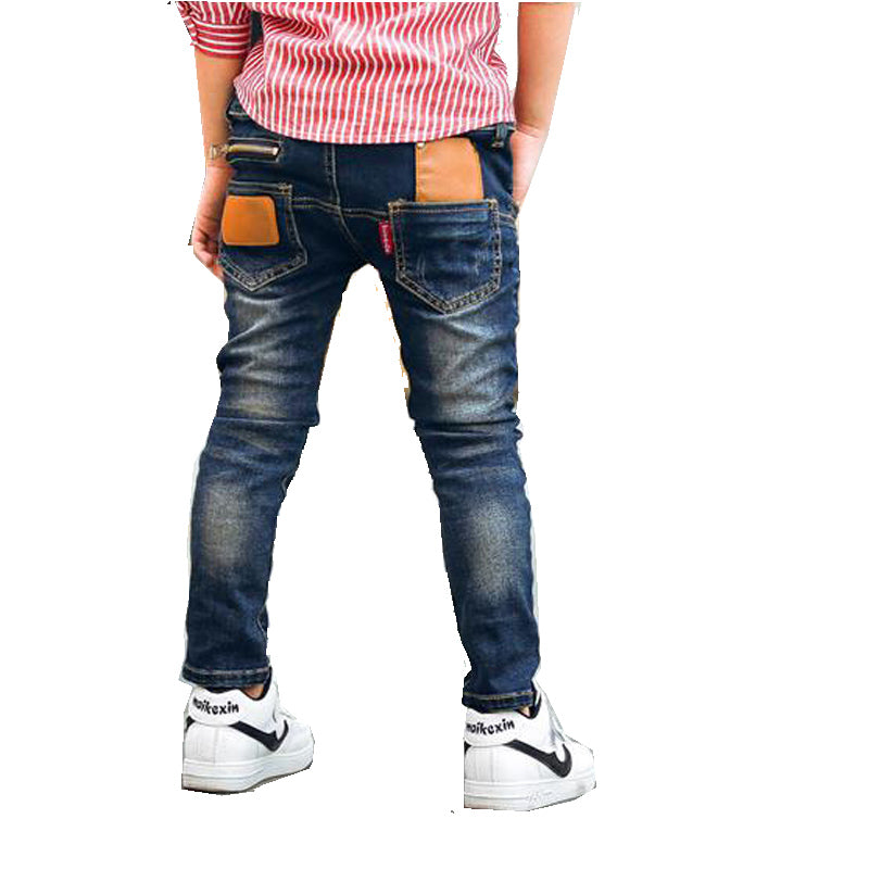 Boys stretch denim pants Image