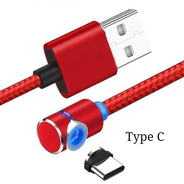 Magnetic Cable LED Magnet Charger Cable USB Cable & USB Type-C USB C Image