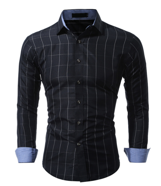 Classic Plaid Mens Shirts Image