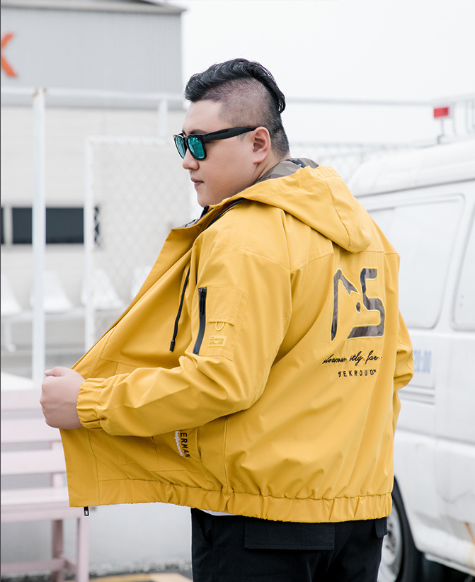 Bomber Jacket Men Clothing Fashion Parka Image